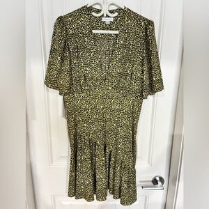 Topshop Animal Print Dress NWT size 10
